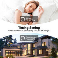 Interrupteur mural intelligent tactile en verre grand format pour la domotique, avec rétroéclairage LED, certifié CE RoHS, vente en gros