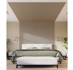 Premium Wooden Look 12MM MDF Fluted Decorative <b>Panels</b> for Modern <b>Wall</b> <b>Cladding</b> and <b>Interior</b> Enhancement - Product Image 3