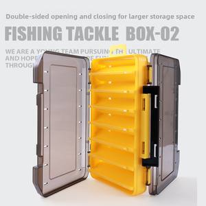 <span class=keywords><strong>Caja</strong></span> <span class=keywords><strong>de</strong></span> señuelos <span class=keywords><strong>de</strong></span> doble cara Shark Scavenger, herramienta <span class=keywords><strong>de</strong></span> almacenamiento <span class=keywords><strong>de</strong></span> cebo duro <span class=keywords><strong>de</strong></span> doble capa, accesorios para señuelos <span class=keywords><strong>de</strong></span> <span class=keywords><strong>pesca</strong></span> tipo Minnow y Pencil (14*9.5*3 cm) - Product Image 2