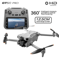 Drone GT50 Pro avec télécommande à écran, drone professionnel 5G avec évitement d'obstacles, mini drones avec caméra, drone longue portée