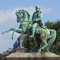 Grande sculpture de cheval en bronze, statue décorative extérieure de haute qualité, statue de cavalier équestre en bronze