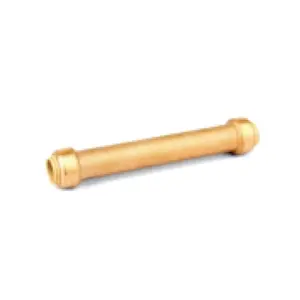 pex和铜管管道用黄铜快速释放连接器铜推入配件滑动接头