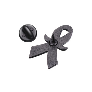 เข็มกลัดสัญลักษณ์รูปหนวดสีฟ้าเพื่อสุขภาพ - Product Image 2