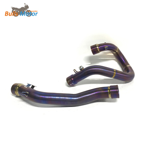 Tuyau avant d'échappement de 50.5mm d'usine pour <span class=keywords><strong>KTM</strong></span> 250 EXC-F <span class=keywords><strong>KTM</strong></span> <span class=keywords><strong>350</strong></span> EXC-F <span class=keywords><strong>2023</strong></span> système de tuyau d'échappement en alliage de titane - Product Image 5