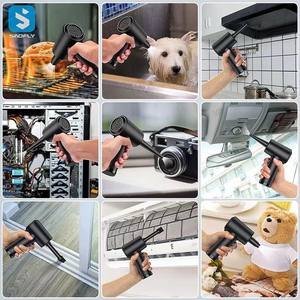 Pulverizador <span class=keywords><strong>de</strong></span> <span class=keywords><strong>aire</strong></span> inalámbrico, reemplazo <span class=keywords><strong>de</strong></span> latas comprimidas, recargable, portátil, limpieza <span class=keywords><strong>de</strong></span> ordenador, plumero eléctrico <span class=keywords><strong>de</strong></span> <span class=keywords><strong>aire</strong></span> <span class=keywords><strong>comprimido</strong></span> - Product Image 4