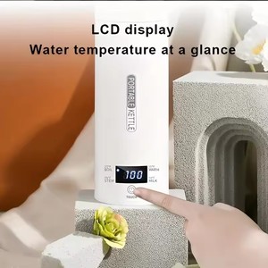 Bouilloire électrique de voyage 500 ml, ébullition rapide de l'eau, chauffe-lait portable pour bébé, bouilloire en acier inoxydable 304, thermos - Product Image 3