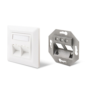 80*80 mét Wall-Mount RJ45 Keystone Jack faceplate cho mạng thông tin liên lạc Viễn Thông sản phẩm - Product Image 3