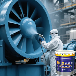 Pintura de resina epoxi anticorrosión pesada Pintura en escamas de vidrio de resistencia química resistente a ácidos y álcalis para hormigón o <span class=keywords><strong>metal</strong></span> - Product Image 3