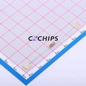 CR1/4W-220K ตัวต้านทานผ่านรู OT52 5% ส่วนประกอบผ่านรู (THT), ฟิล์มคาร์บอน D2.7xL6.2mm 220Kohm 5% 250V - Product Image 2