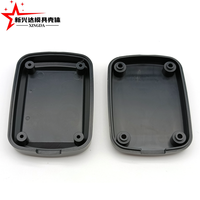 Boîtier portable en ABS, en plastique noir, pour instruments, capteur sans fil, traceur GPS, module de contrôle électronique, coque de protection