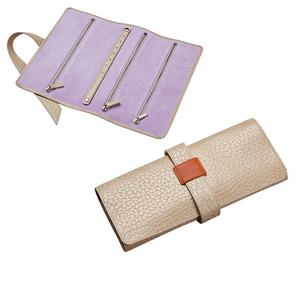 Sac à roulettes de bijoux de voyage en plein air en cuir de haute qualité, collier pour femme, sac à bijoux shopping - Product Image 1