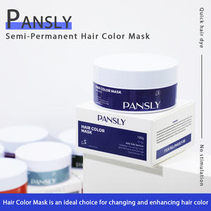 Les fabricants vendent en gros le meilleur masque colorant capillaire semi-permanent bleu royal, une teinture capillaire qui nourrit les cheveux, le meilleur masque colorant capillaire. - Product Image 1