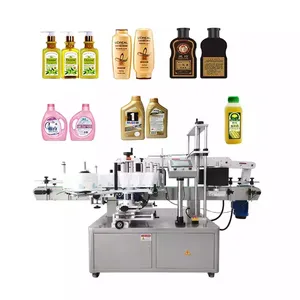 Automatic Double Side Adhesive Labeling Machine/Equipment/Device/Sticker Labeler for Flat/Round/Square Bottle