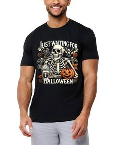 เสื้อยืดคอตตอนเปล่าพิมพ์ลายกราฟิกแบบรีดร้อนตามสั่งจากคลังสินค้าในสหรัฐอเมริกา สำหรับผู้ชายและผู้หญิง - Product Image 2