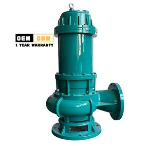 Electric Driven WQ Submersible Pump 50-100mm Outlet 7-60m³/h for Hotel Septic Tank Construction Site Drainage - Product Image 1