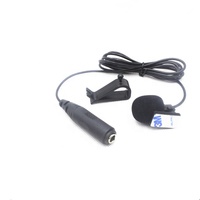 Micrófono de Cápsula para Grabadora de Voz, Micrófono con Conector Hembra de 6.35mm para Teléfono Móvil
