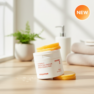 INNISFREE 60P Vitamin <b>C</b> Green Tea Enzyme Brightening Pad Quality Skin Care <b>Serum</b> - Product Image 3