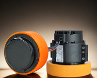 Moteur servo-intégré Kinco ISML avec entraînement direct |   Système tout-en-un (moteur + encodeur + roue) pour AGV/robots de service, conception compacte