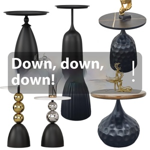 Style moderne nordique petite Table basse créative coin <span class=keywords><strong>canapé</strong></span> Table <span class=keywords><strong>d</strong></span>'appoint avec ensemble pour ménage salon balcon Table de chevet - Product Image 1