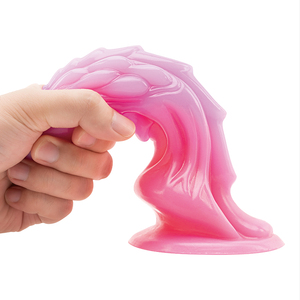 Nouveau Jouet Intime Phallus Réaliste Souple et Lumineux, Forme Tentacule Abstrait Surdimensionné, pour Femmes, Hommes et LGBTQ - Product Image 4