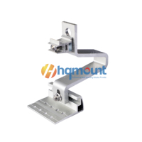 Support de fixation solaire réglable en aluminium HQ pour toit en tuiles, installation rapide, bonne résistance à la corrosion