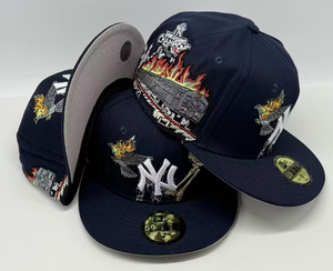 2025 cappellini originali NY Era nuovo berretto da Baseball da uomo a 6 pannelli classico Vintage a tesa piatta chiuso Gorras - Product Image 6