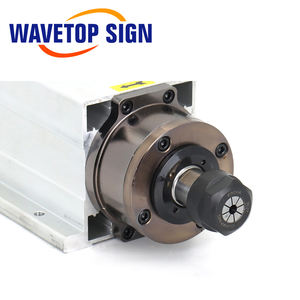 WaveTopSign HQD GDF46-18Z 1,5 kW 2,2 kW <span class=keywords><strong>3kW</strong></span> luftgekühlter Spindel <span class=keywords><strong>motor</strong></span> 220V 380V ER20 18000 U/min für <span class=keywords><strong>CNC</strong></span>-Fräsmaschine - Product Image 3