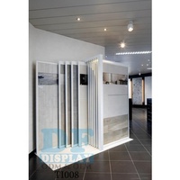 TI008 présentoir de carreaux de pierre OEM & ODM pour salle d'exposition/magasin/magasin présentoir de carreaux de traction horizontal présentoir de carreaux coulissants