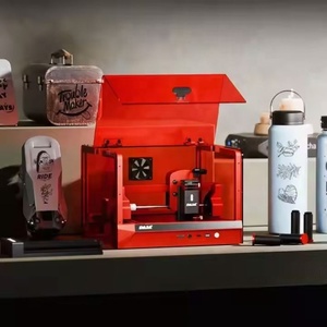 Venta al por mayor DAJA A7 5W DIY portátil Mini grabador láser CNC Metal cuero madera vidrio plástico Pape máquina de grabado láser - Product Image 2