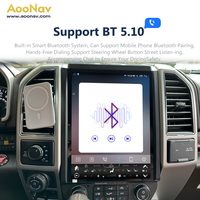 AOONAV 13 "IPS QHD coche Radio táctil estéreo pantalla GPS navegación Carplay reproductor Multimedia para Ford F150 2015-2023 Unidad Principal