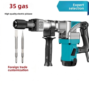 <span class=keywords><strong>Marteau</strong></span> de démolition électrique industriel portatif 2000W, usage intensif, à usage unique, avec cylindre hexagonal anti-brûlure pour murs et sols - Product Image 1