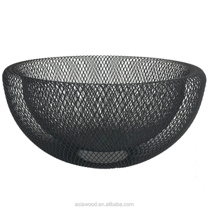 Küchen mode nach Hause Metalldraht Aufbewahrung körbe Obstkorb Schüssel - Product Image 3