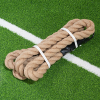 Cuerda de Escalada de Cáñamo Portátil Ecológica de Alta Calidad de 38 mm, Resistente, para Gimnasio y Ejercicio Físico