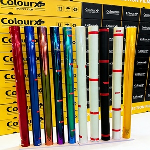 Película Protectora de Pintura ColorXP para Automóviles, TPU <span class=keywords><strong>Meissen</strong></span> Blue, Cambia de Color, 7.5mil, Autoadhesiva, Rollo para Carrocería - Product Image 2