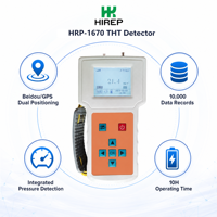 Detector Portátil de Tetrahidrotiofeno (THT) HIREP HRP-670 para Odorante de Gas Natural, con Certificación ATEX, Almacenamiento de Datos GPS, Venta al Por Mayor OEM