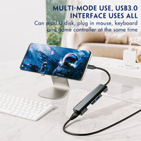 Adaptador multipuerto 5 en 1 USB C Hub con puertos HDMI 3 USB3.0 PD100W para productos de portátiles MacBook en stock