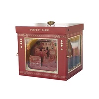 STPP a développé des boîtes-cadeaux personnalisées de luxe en carton gris pour ensembles de rouges à lèvres, avec impression personnalisée, pour œuvres d'art en papier 3D, boîte cosmétique pour rouges à lèvres.