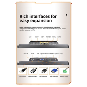 Nuovo Schermo Touch Industriale Integrato da 7/10/15/17/19/23,8 Pollici, Capacitivo o Resistivo, 11,6 Pollici con Garanzia di 3 Anni per Serie Business - Product Image 5