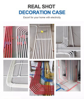 Haute pression GY315 tuyau de Protection de fil électrique à usage moyen isolé PVC ignifuge Double garantie pour la sécurité UPVC