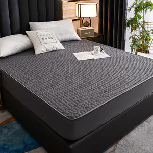 Couverture de protection pour <span class=keywords><strong>matelas</strong></span> <span class=keywords><strong>en</strong></span> coton, impression sur <span class=keywords><strong>drap</strong></span> de lit, fixe, ajusté, étanche - Product Image 4