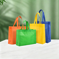 Échantillon Gratuit Sacs de Courses Réutilisables en Tissu Non Tissé Rouge Personnalisés avec Logo, Motif ou Lettre pour Cadeaux