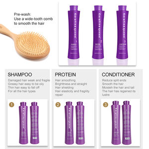 1000ml Salon Professional Permanent Hair Brazilian <strong>Keratin</strong> Straightening Treatment Cream Hair <strong>Keratin</strong> for Hair Smoothing - Product Image 2