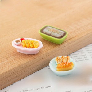 Série de jouets imitation petit-déjeuner : nouilles de riz et ramen, accessoires en résine faits main DIY, coiffes, pendentifs, ornements, épingles à cheveux - Product Image 4