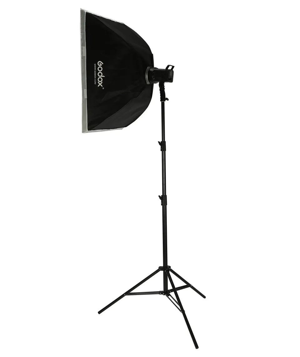 Fotografia aço inoxidável flexível luz stand tripé câmera levou luz stand holofotes fotográficos