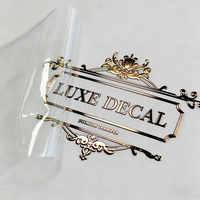 Étiquette autocollante pour bougie Jinyu imprimée, estampage à chaud UV sur métal, gaufrage 3D, feuille d'or, transfert d'étiquette privée