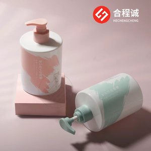 ขวดโลชั่นพลาสติก 500 มล. ทรงแบน PET พร้อมหัวปั๊ม พิมพ์สกรีน บรรจุภัณฑ์สำหรับผลิตภัณฑ์ดูแลส่วนบุคคล - Product Image 5