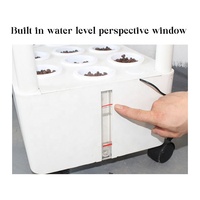 ScienGarden - Jardin d'intérieur compact - Kit hydroponique intelligent avec éclairage LED - Système d'agriculture verticale - Pompe - Garantie 1 an