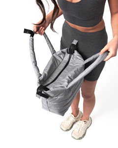 Sac à langer portable personnalisé avec logo, grand format, en coton biologique, organiseur <span class=keywords><strong>de</strong></span> <span class=keywords><strong>poussette</strong></span>, sac à dos à couches avec matelas à langer - Product Image 2
