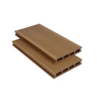 Planches de terrasse creuses en WPC, étanches, antidérapantes, imitation bois, parquet écologique, à emboîtement pour entrepôt