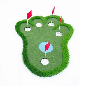 แผ่นรองเล่นกอล์ฟลอยน้ำขนาดเล็ก Bear Paw 90x120 ซม. กันน้ำ สำหรับเล่นกลางแจ้ง พร้อมธงและหลุม - Product Image 2